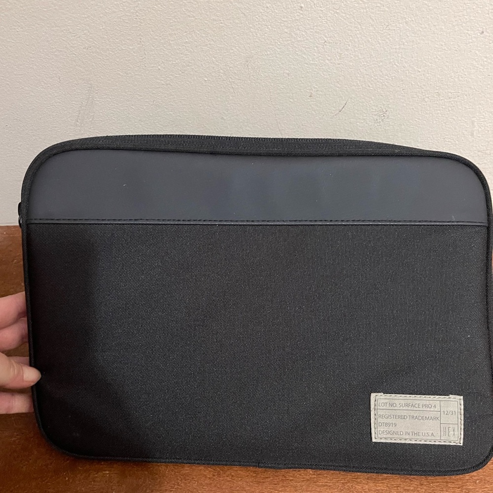 Hex black tablet case 
New, never used